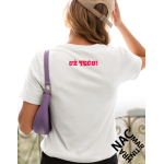 Dámské tričko - Už teču bílé vel. XL
