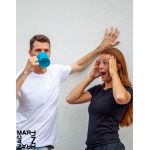 Hrníček třpytivy modrý - Nečum