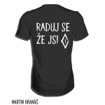 Dámské tričko - Raduj se vel. S