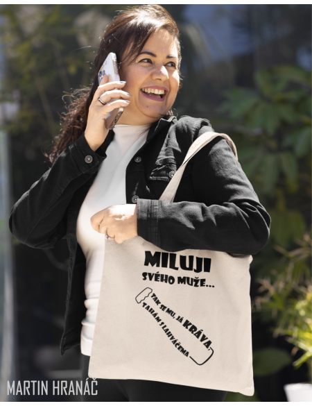 Nákupní taška Miluji svého muže