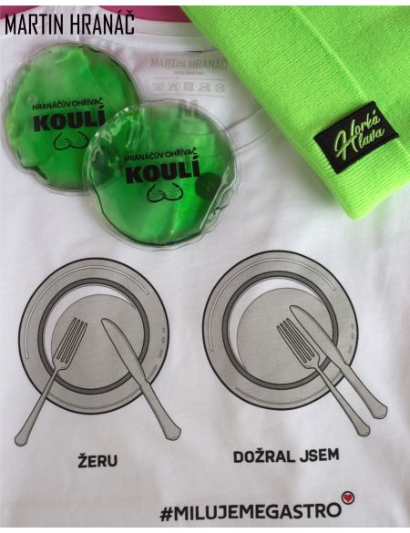 Pánská Výhodný set Triko žeru + ohřívač + čepice